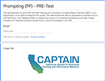 Thumbnail screenshot of Prompting (PP) PRE-Test.