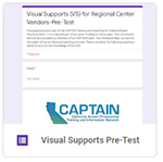 Thumbnail screenshot of Visual Supports Pre-Test.